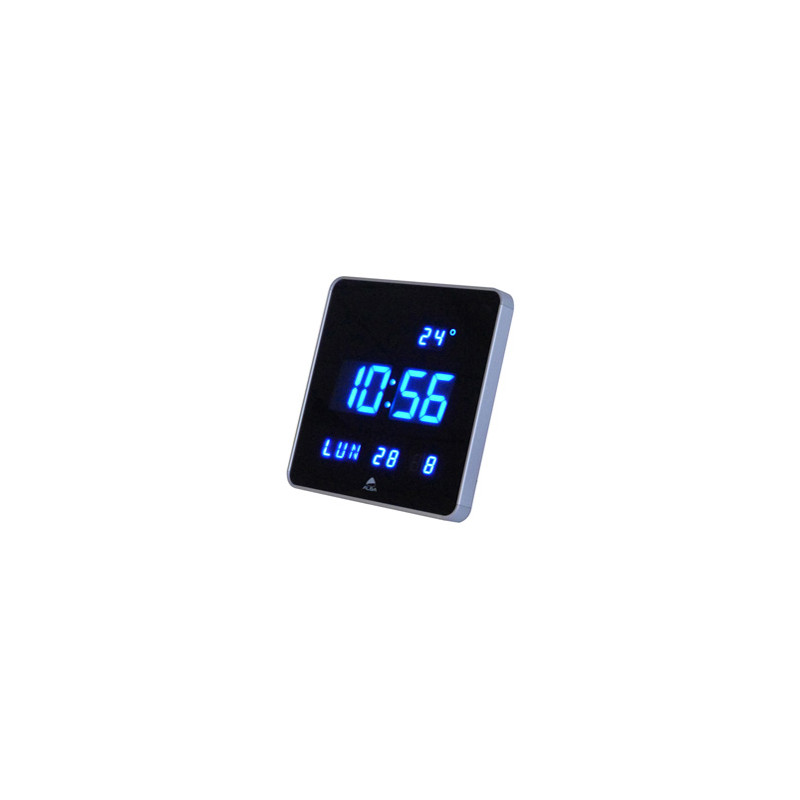 Orologio digitale da parete 28x28x3,4cm Led