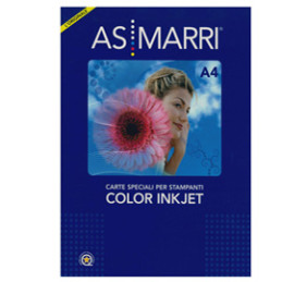 CARTA INK A4 190GR 50FG COLOR PHOTO SATINATA