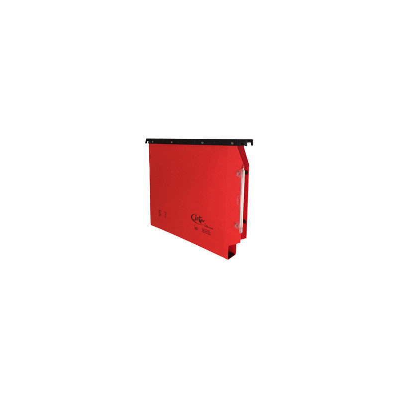 CART. SOSPESA ARMADIO 33/U-3cm ROSSO JOKER