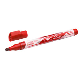 MARCATORI P.TONDA Whiteboard VELLEDA® Liquid Ink Pocket   ROSSO