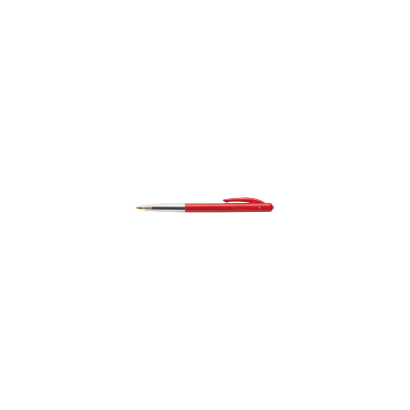 50 PENNE A SFERA A SCATTO   M10 ROSSO 1.0MM