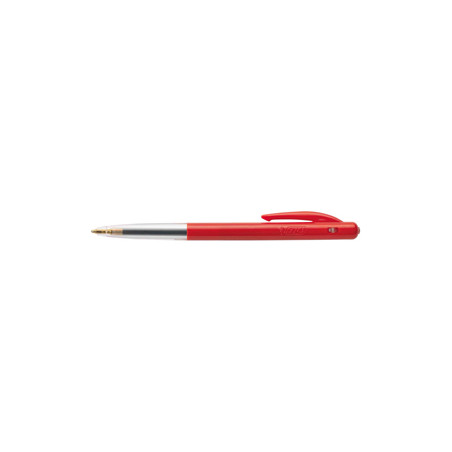 50 PENNE A SFERA A SCATTO   M10 ROSSO 1.0MM