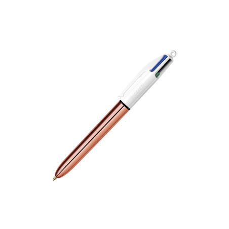 12 penna sfera a scatto 4 Colori Rose Gold 1.0mm