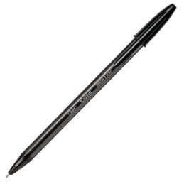 20 penna sfera con cappuccio Cristal® Exact 0.7mm nero