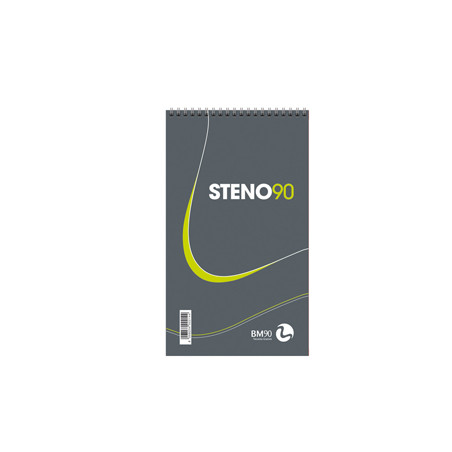 BLOC. SPIRALATO STENO90 130x225mm 90gr 60fg