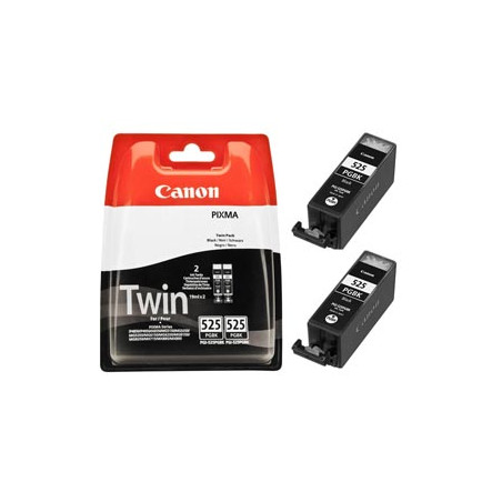 2 CARTUCCIA TWIN PACK NERA PGI-525BK