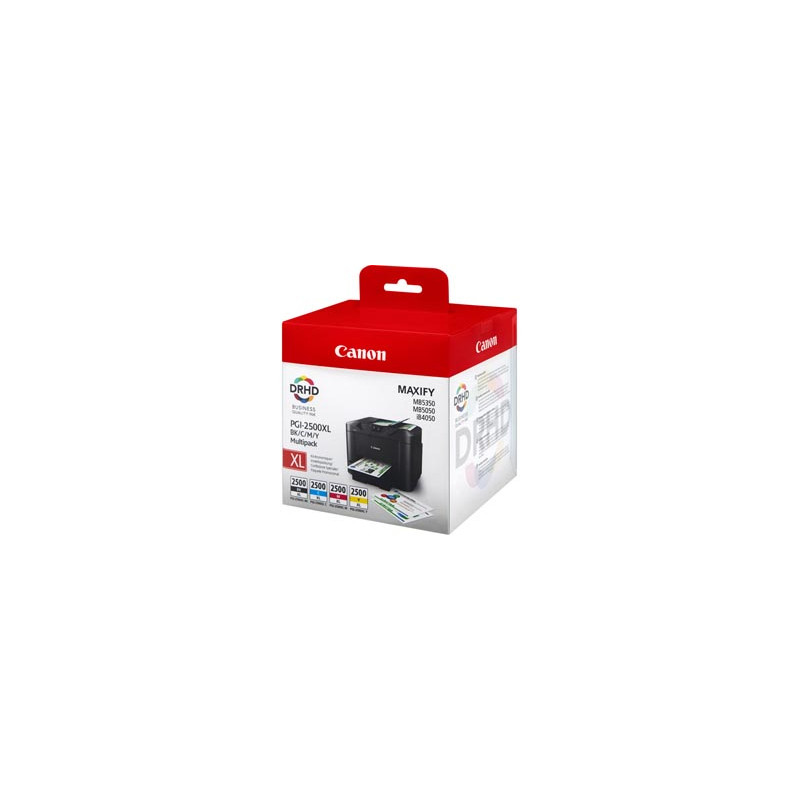 CONF. MULTIPACK CONTIENE N. INK. 1 PGI-2500XL BK-C-M-Y