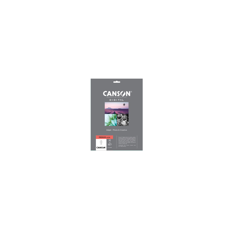 Carta InkJet PREMIUM A4 20fg 255gr Lustre RC Canson