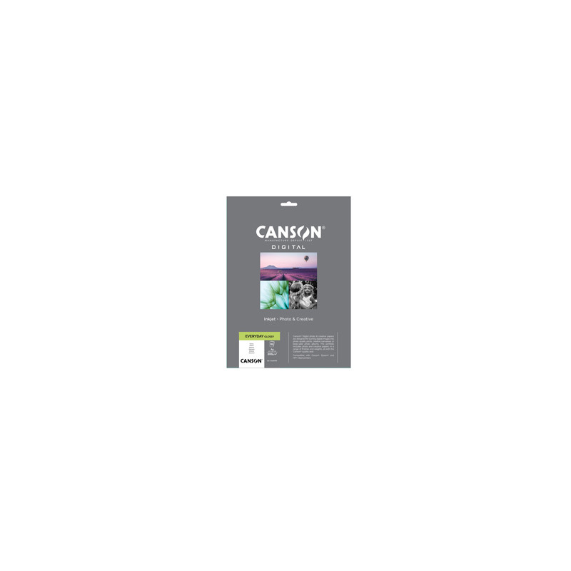 Carta InkJet EVERYDAY A4 15fg 200gr Glossy Canson