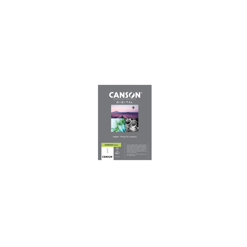 Carta InkJet EVERYDAY A4 50fg 180gr Matt Canson