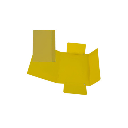 CARTELLINA C/ELAS  17X25CM GIALLO 40L