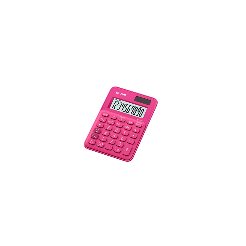 Calcolatrice da tavolo MS-7UC fucsia big display 10 cifre CASIO