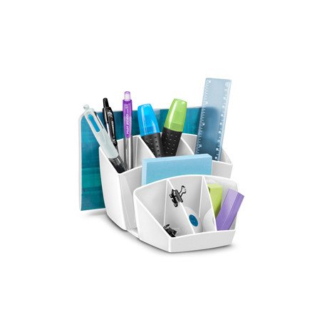 Desk organizer 580 bianco Protect Cep