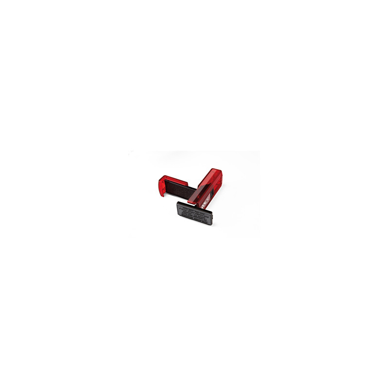 Timbro Pocket Stamp Plus 30 18x47mm 5righe autoinchiostrante rosso COLOP