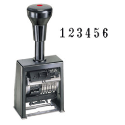 Timbro numeratore autoinchiostrante automa  B6K 6colonne 4,5mm REINER