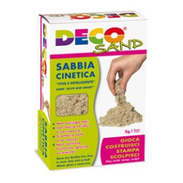 SABBIA CINETICA "DECO SAND" 1 KG. CWR