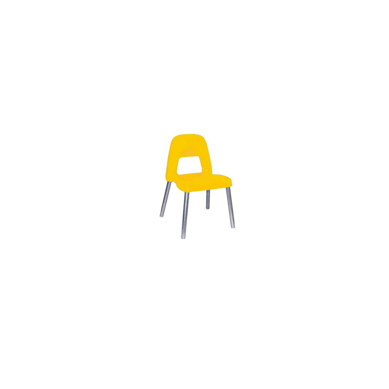 Sedia per bambini Piuma H31cm giallo CWR