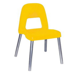 Sedia per bambini Piuma H35cm giallo CWR