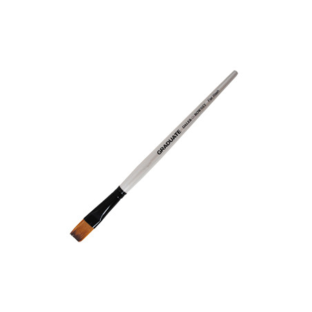 Pennello sinte  Graduate piatto quadrato n.3/4 manico corto Daler Rowney