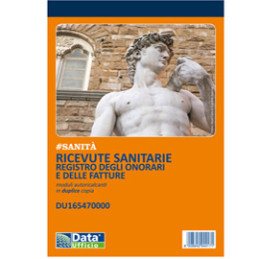 BLOC. ricevute sanitarie 50x2 autorical. DU165470000