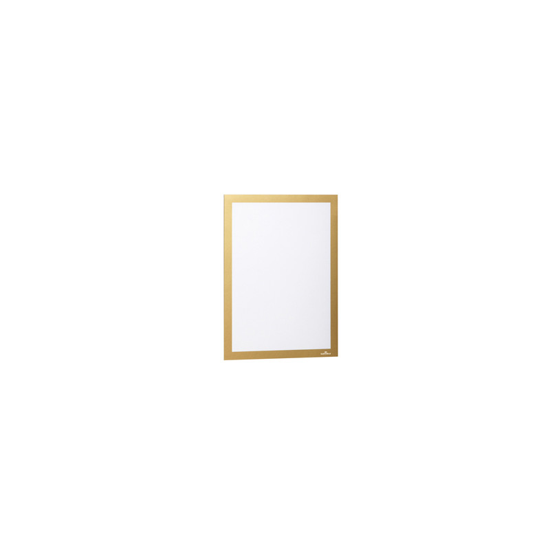 Cornice espositiva adesiv. Duraframe® A4 21x29,7cm oro DURABLE