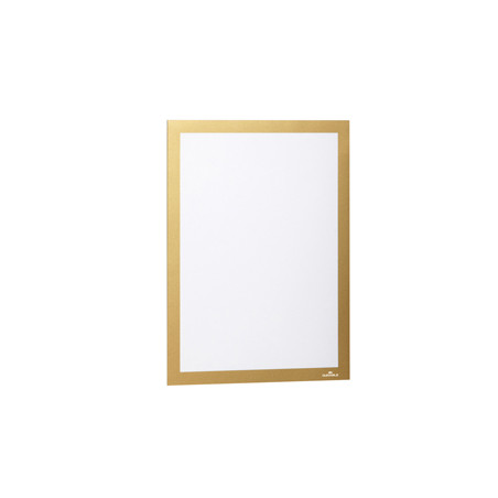 Cornice espositiva adesiv. Duraframe® A4 21x29,7cm oro DURABLE