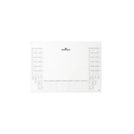 RICAMBIO 25FG CON CALENDARIO BIANNUALE 57x41cm DURABLE