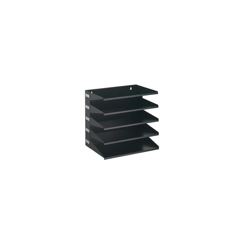 PORTADOCUMENTI SORTER RACK 5 SCOMPARTI NERO DURABLE