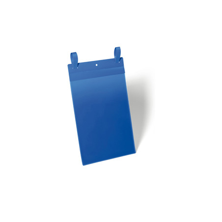 50 buste identificazione con fascette 210x297mm (A4-VERT.) art.1750 Blu DURABLE