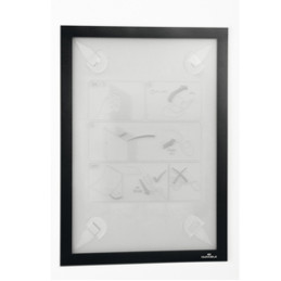 Cornice adesiv. Duraframe® Wallpaper A4 21x29,7cm nero DURABLE