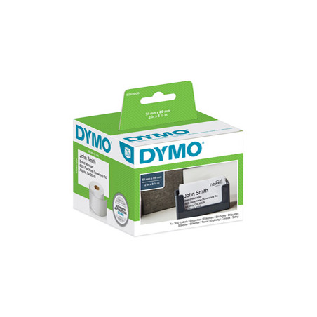 ROTOLO 300 Etich. NON ADESIVE PER BADGE 51x89MM X DYMO LW