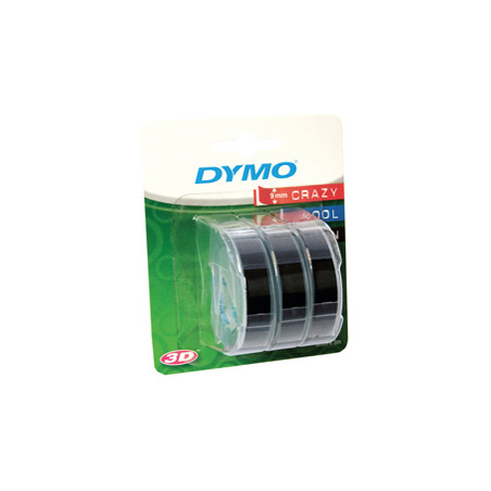 BLISTER 3 NASTRI A RILIEVO 9MMX3M ASSORT.(NE-RO-BL) DYMO