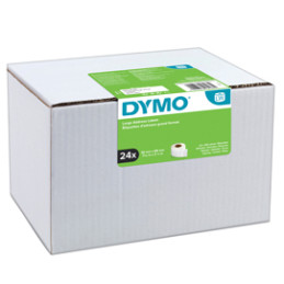 Value pack 24 rotoli eichette Indirizzi Estesi 36x89mm bianco (260e/rt) Dymo LW