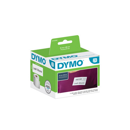 ROTOLO 300 Etich. BADGE RIMOV. 41X89MM X DYMO LW 113560