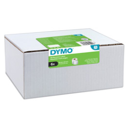 Value pack 6 rotoli Etich. multi-uso 57x32mm bianco (1000 etic/rt) Dymo LW
