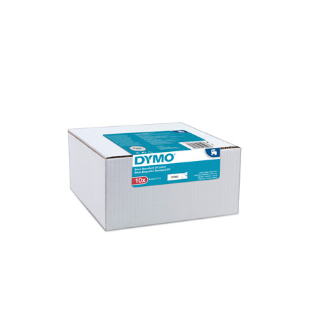 Value Pack 10 Nastri Dymo Tipo D1 (9mmX7mt) nero/bianco S0720680