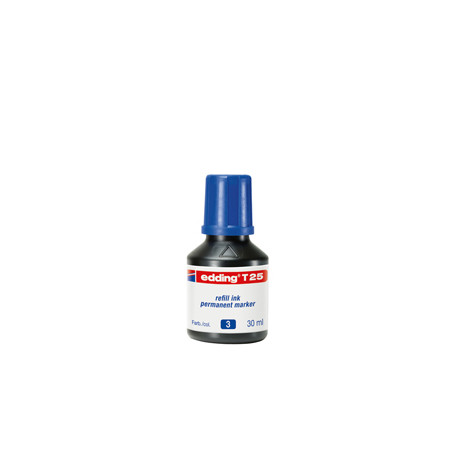 RICARICA INCHIOSTRO PERMANENTE 30ML T25 BLU EDDING