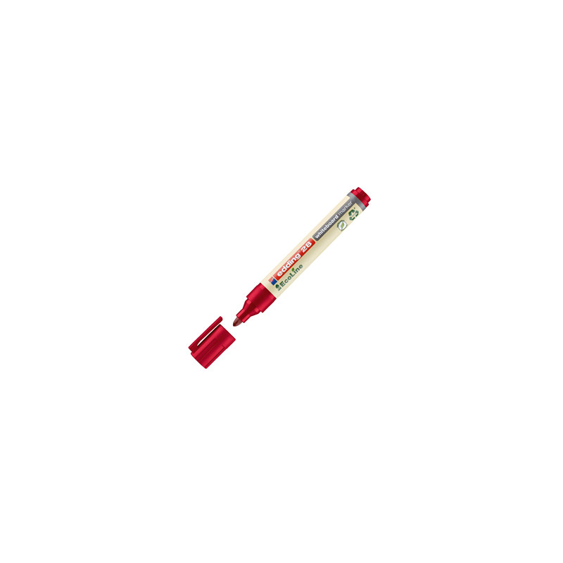 MARCATORE ROSSO PER LAVAGNE BIANCHE EDDING 28 ECOLINE   1,5 - 3,00mm