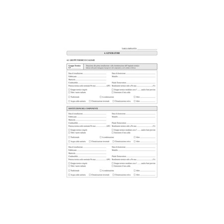 LIBRETTO IMPIANTO CLIMATIZZAZIONE LOMBARDIA 297x210mm 48pag E2621LO EDIPRO