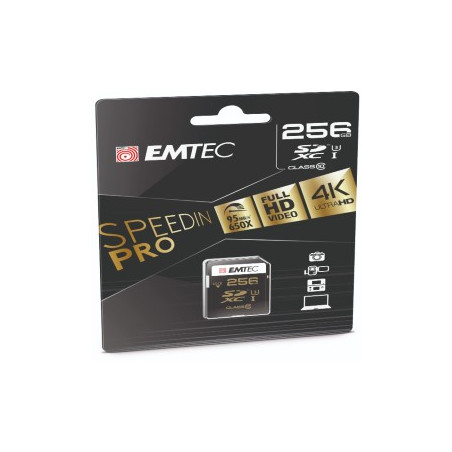 Emtec SD 256GB USH-I U3 SpeedIN