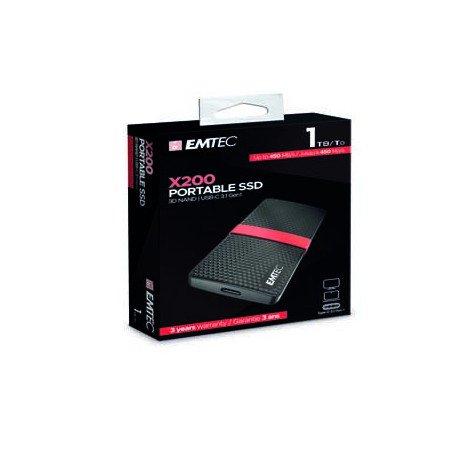 Emtec Hard Disk SSD esterno da 1 terabyte (3.1)