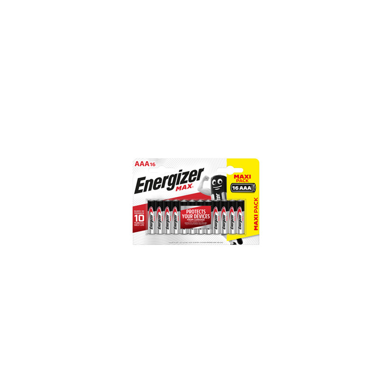 Blister 16 pile ministilo AA A - Energizer Max