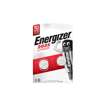 Blister 2 pile CR2025 Lithium - Energizer Specialistiche