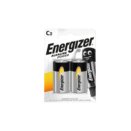 Blister 2 pile mezza torcia C - Energizer Alkaline Power