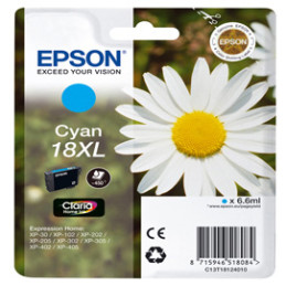 CARTUCCIA CIANO EPSON CLARIA HOME SERIE 18XL/MARGHERITA IN CONF. BLISTER RS