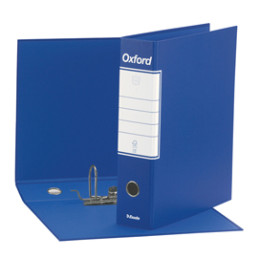 Registratore OXFORD G83 blu dorso 8cm f.to commerciale ESSELTE