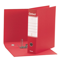 Registratore OXFORD G83 rosso dorso 8cm f.to commerciale ESSELTE