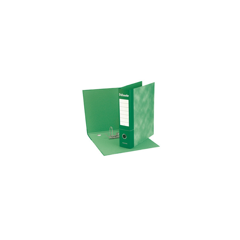 Registratore ESSENTIALS G73 verde dorso 8cm f.to commerciale ESSELTE