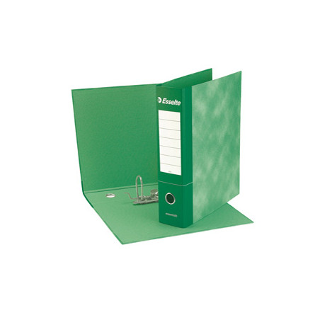 Registratore ESSENTIALS G73 verde dorso 8cm f.to commerciale ESSELTE