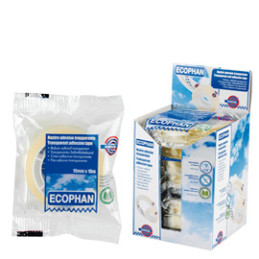 NASTRO ADESIV. Ecophan 19mmx10mt in caramella Eurocel